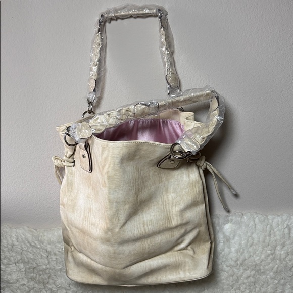 Creative Memories Cream Tote with Dual Pockets - Picture 2 of 4